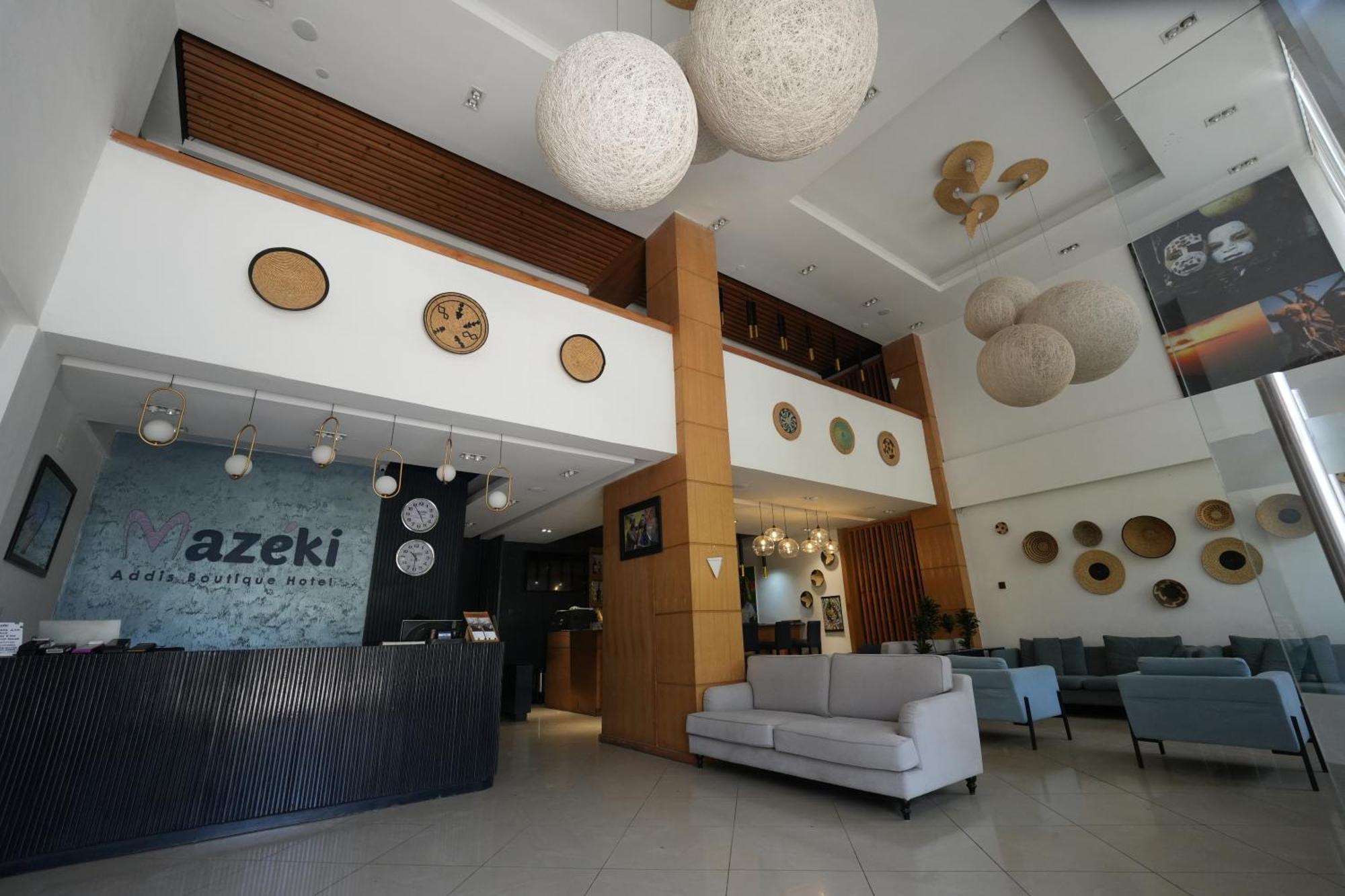 Mazeki Addis Boutique Hotel מראה חיצוני תמונה